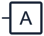 Symbole Climatisation dans un schéma unifilaire