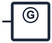 Symbole Cogénération dans un schéma unifilaire