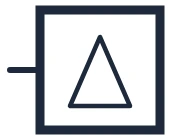 Symbole Détecteur de gaz dans un schéma unifilaire