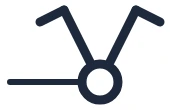 Symbole Double allumage dans un schéma unifilaire