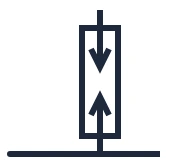 Symbole Parafoudre dans un schéma unifilaire