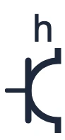 Symbole Prise étanche dans un schéma unifilaire
