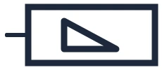 Symbole Télévariateur (relais) dans un schéma unifilaire